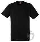 Camisetas Fruit of the Loom Heavy t 195 color Black :: Ref: 36 Camisetas Fruit of the Loom Heavy t 195 color Black :: Ref: 36