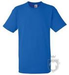 Camisetas Fruit of the Loom Heavy t 195 color Royal Blue :: Ref: 51 Camisetas Fruit of the Loom Heavy t 195 color Royal Blue :: Ref: 51