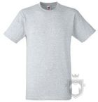 Camisetas Fruit of the Loom Heavy t 195 color Heather Grey :: Ref: 94 Camisetas Fruit of the Loom Heavy t 195 color Heather Grey :: Ref: 94