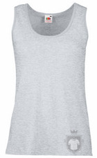 Camisetas Fruit of the Loom Atleta W color Heather Grey :: Ref: 94 Camisetas Fruit of the Loom Atleta W color Heather Grey :: Ref: 94