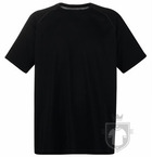 Camisetas Fruit of the Loom Performance color Black :: Ref: 36 Camisetas Fruit of the Loom Performance color Black :: Ref: 36
