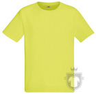 Camisetas Fruit of the Loom Performance Fluor color Bright Yellow :: Ref: XK Camisetas Fruit of the Loom Performance Fluor color Bright Yellow :: Ref: XK