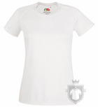 Camisetas Fruit of the Loom Performance chica color White :: Ref: 30 Camisetas Fruit of the Loom Performance chica color White :: Ref: 30