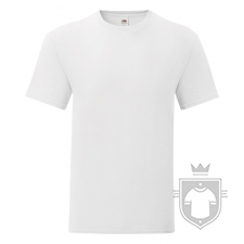 Camisetas Fruit of the Loom Iconic T Tallas grandes color White :: Ref: 30 Camisetas Fruit of the Loom Iconic T Tallas grandes color White :: Ref: 30
