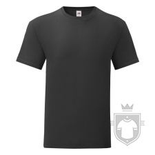 Camisetas Fruit of the Loom Iconic T Tallas grandes color Black :: Ref: 36 Camisetas Fruit of the Loom Iconic T Tallas grandes color Black :: Ref: 36