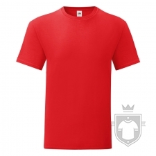 Camisetas Fruit of the Loom Iconic T Tallas grandes color Red :: Ref: 40 Camisetas Fruit of the Loom Iconic T Tallas grandes color Red :: Ref: 40