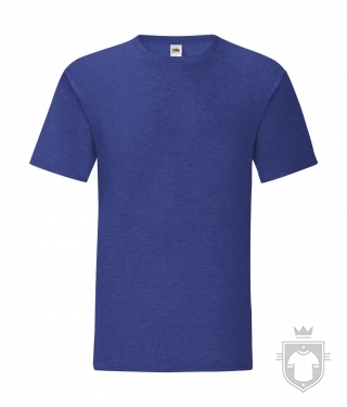 Camisetas Fruit of the Loom Iconic T Tallas grandes color Retro Heather Royal :: Ref: R6 Camisetas Fruit of the Loom Iconic T Tallas grandes color Retro Heather Royal :: Ref: R6