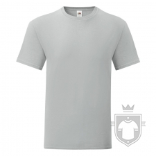Camisetas Fruit of the Loom Iconic T Tallas grandes color Zinc :: Ref: XW Camisetas Fruit of the Loom Iconic T Tallas grandes color Zinc :: Ref: XW