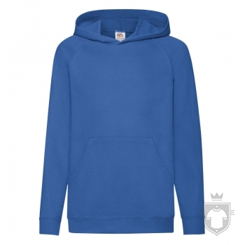 Sudaderas Fruit of the Loom Ligera Capucha Kids color Royal Blue :: Ref: 51 Sudaderas Fruit of the Loom Ligera Capucha Kids color Royal Blue :: Ref: 51