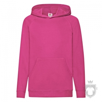 Sudaderas Fruit of the Loom Ligera Capucha Kids color Fuchsia :: Ref: 57 Sudaderas Fruit of the Loom Ligera Capucha Kids color Fuchsia :: Ref: 57