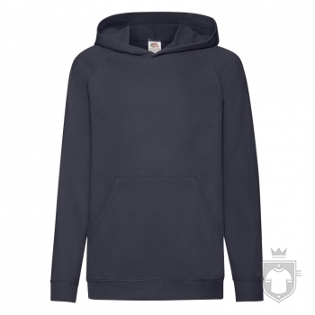 Sudaderas Fruit of the Loom Ligera Capucha Kids color Deep Navy :: Ref: AZ Sudaderas Fruit of the Loom Ligera Capucha Kids color Deep Navy :: Ref: AZ