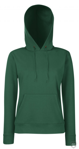 Sudaderas Fruit of the Loom Capucha W color Bottle Green :: Ref: 38 Sudaderas Fruit of the Loom Capucha W color Bottle Green :: Ref: 38