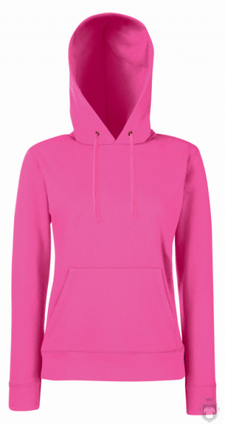 Sudaderas Fruit of the Loom Capucha W color Fuchsia :: Ref: 57 Sudaderas Fruit of the Loom Capucha W color Fuchsia :: Ref: 57