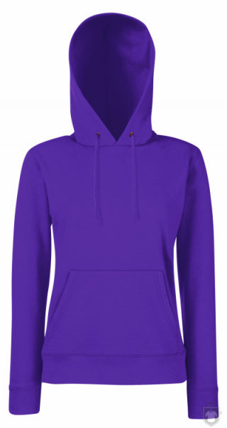 Sudaderas Fruit of the Loom Capucha W color Purple :: Ref: PE Sudaderas Fruit of the Loom Capucha W color Purple :: Ref: PE