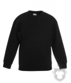 Sudaderas Fruit of the Loom Manga montada niños color Black :: Ref: 36 Sudaderas Fruit of the Loom Manga montada niños color Black :: Ref: 36
