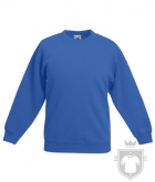 Sudaderas Fruit of the Loom Manga montada niños color Royal Blue :: Ref: 51 Sudaderas Fruit of the Loom Manga montada niños color Royal Blue :: Ref: 51