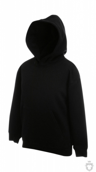 Sudaderas Fruit of the Loom Capucha Kids color Black :: Ref: 36 Sudaderas Fruit of the Loom Capucha Kids color Black :: Ref: 36