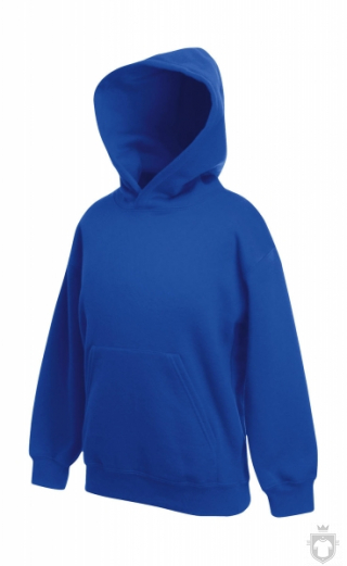 Sudaderas Fruit of the Loom Capucha Kids color Royal Blue :: Ref: 51 Sudaderas Fruit of the Loom Capucha Kids color Royal Blue :: Ref: 51