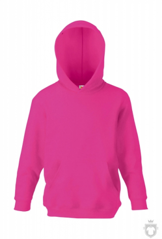 Sudaderas Fruit of the Loom Capucha Kids color Fuchsia :: Ref: 57 Sudaderas Fruit of the Loom Capucha Kids color Fuchsia :: Ref: 57