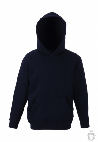 Sudaderas Fruit of the Loom Capucha Kids color Deep Navy :: Ref: AZ Sudaderas Fruit of the Loom Capucha Kids color Deep Navy :: Ref: AZ