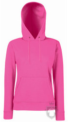 Sudaderas Fruit of the Loom Sudadera Capucha Cremallera W color Fuchsia :: Ref: 57 Sudaderas Fruit of the Loom Sudadera Capucha Cremallera W color Fuchsia :: Ref: 57
