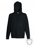 Sudaderas Fruit of the Loom Lightweight Capucha color Black :: Ref: 36 Sudaderas Fruit of the Loom Lightweight Capucha color Black :: Ref: 36