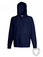 Sudaderas Fruit of the Loom Lightweight Capucha color Deep Navy :: Ref: AZ Sudaderas Fruit of the Loom Lightweight Capucha color Deep Navy :: Ref: AZ
