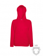 Sudaderas Fruit of the Loom Lightweight Capucha W color Red :: Ref: 40 Sudaderas Fruit of the Loom Lightweight Capucha W color Red :: Ref: 40