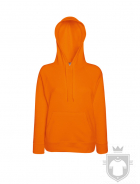 Sudaderas Fruit of the Loom Lightweight Capucha W color Orange :: Ref: 44 Sudaderas Fruit of the Loom Lightweight Capucha W color Orange :: Ref: 44