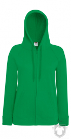 Sudaderas Fruit of the Loom Lightweight Capucha Lady Fit W color Kelly Green :: Ref: 47 Sudaderas Fruit of the Loom Lightweight Capucha Lady Fit W color Kelly Green :: Ref: 47
