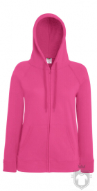 Sudaderas Fruit of the Loom Lightweight Capucha Lady Fit W color Fuchsia :: Ref: 57 Sudaderas Fruit of the Loom Lightweight Capucha Lady Fit W color Fuchsia :: Ref: 57