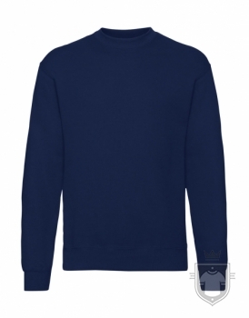 Sudaderas Fruit of the Loom Manga montada color Navy :: Ref: 32 Sudaderas Fruit of the Loom Manga montada color Navy :: Ref: 32
