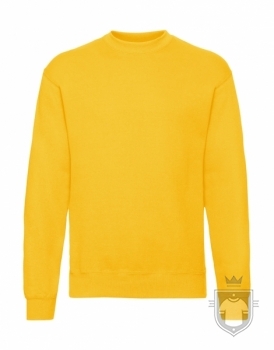 Sudaderas Fruit of the Loom Manga montada color Sunflower :: Ref: 34 Sudaderas Fruit of the Loom Manga montada color Sunflower :: Ref: 34