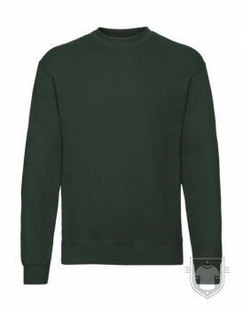 Sudaderas Fruit of the Loom Manga montada color Bottle Green :: Ref: 38 Sudaderas Fruit of the Loom Manga montada color Bottle Green :: Ref: 38