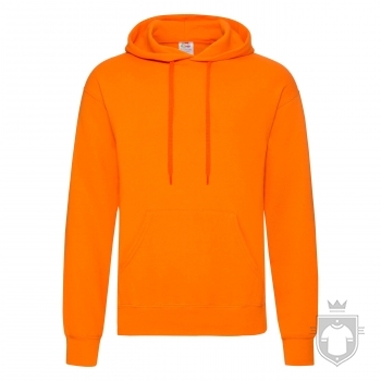 Sudaderas Fruit of the Loom Capucha color Orange :: Ref: 44 Sudaderas Fruit of the Loom Capucha color Orange :: Ref: 44