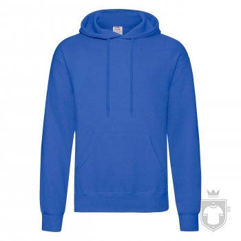 Sudaderas Fruit of the Loom Capucha color Royal Blue :: Ref: 51 Sudaderas Fruit of the Loom Capucha color Royal Blue :: Ref: 51