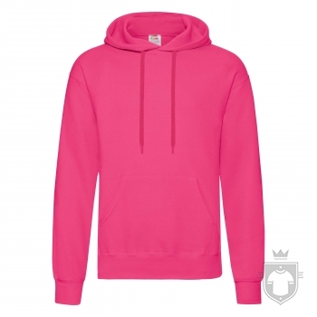 Sudaderas Fruit of the Loom Capucha color Fuchsia :: Ref: 57 Sudaderas Fruit of the Loom Capucha color Fuchsia :: Ref: 57