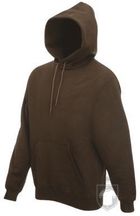 Sudaderas Fruit of the Loom Capucha color Chocolate :: Ref: CQ Sudaderas Fruit of the Loom Capucha color Chocolate :: Ref: CQ