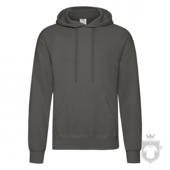 Sudaderas Fruit of the Loom Capucha color Light Graphite :: Ref: GL Sudaderas Fruit of the Loom Capucha color Light Graphite :: Ref: GL