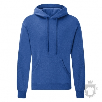 Sudaderas Fruit of the Loom Capucha color Retro Heather Royal :: Ref: R6 Sudaderas Fruit of the Loom Capucha color Retro Heather Royal :: Ref: R6