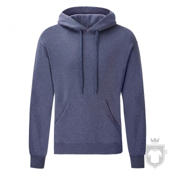 Sudaderas Fruit of the Loom Capucha color Vintage Heather Navy :: Ref: VF Sudaderas Fruit of the Loom Capucha color Vintage Heather Navy :: Ref: VF