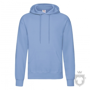 Sudaderas Fruit of the Loom Capucha color Sky Blue :: Ref: YT Sudaderas Fruit of the Loom Capucha color Sky Blue :: Ref: YT