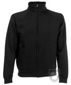 Sudaderas Fruit of the Loom Chaqueta color Black :: Ref: 36 Sudaderas Fruit of the Loom Chaqueta color Black :: Ref: 36