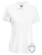Polos Fruit of the Loom Poliester algodon W color White :: Ref: 30 Polos Fruit of the Loom Poliester algodon W color White :: Ref: 30