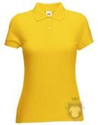 Polos Fruit of the Loom Poliester algodon W color Sunflower :: Ref: 34 Polos Fruit of the Loom Poliester algodon W color Sunflower :: Ref: 34