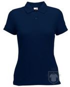 Polos Fruit of the Loom Poliester algodon W color Deep Navy :: Ref: AZ Polos Fruit of the Loom Poliester algodon W color Deep Navy :: Ref: AZ