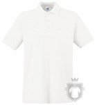 Polos Fruit of the Loom Piqué Premium color White :: Ref: 30 Polos Fruit of the Loom Piqué Premium color White :: Ref: 30