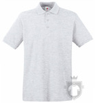 Polos Fruit of the Loom Piqué Premium color Ash :: Ref: 93 Polos Fruit of the Loom Piqué Premium color Ash :: Ref: 93