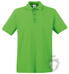 Polos Fruit of the Loom Piqué Premium color Lime :: Ref: LM Polos Fruit of the Loom Piqué Premium color Lime :: Ref: LM