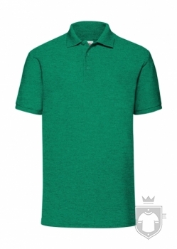 Polos Fruit of the Loom Poliester algodon color Retro Heather Green :: Ref: RX Polos Fruit of the Loom Poliester algodon color Retro Heather Green :: Ref: RX